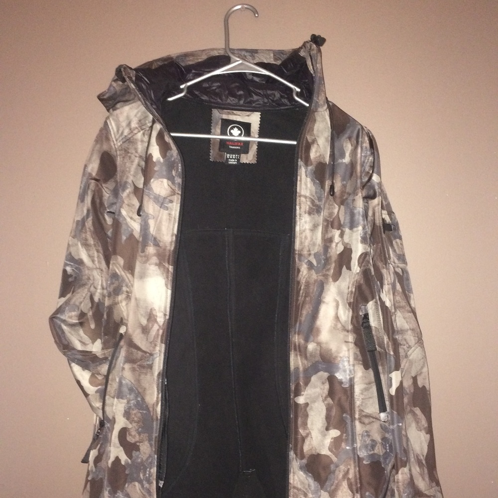 HFX Women's Softshell Hooded Rain Jacket - Small